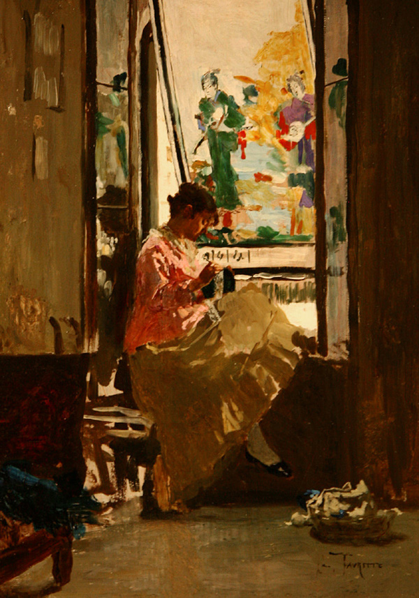 girl in the window